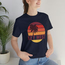 Key West, Florida T-Shirt - Retro Palm Tree Unisex Key West Shirt-55