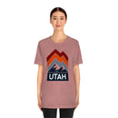 Utah T-Shirt - Retro Mountain Unisex Utah Shirt-20