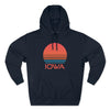 Premium Iowa Hoodie - Retro 80s Unisex Sweatshirt