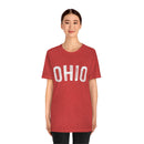 Ohio T-Shirt - Paint Text Unisex Ohio Shirt-23
