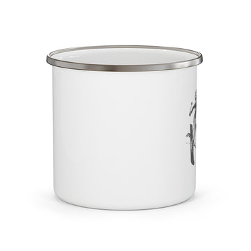 Alaska Camp Mug - Retro Enamel Camping Alaska Mug - 0
