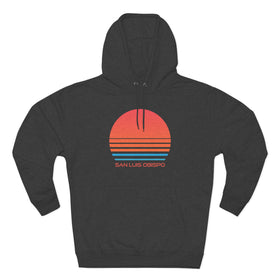 Premium San Luis Obispo, California Hoodie - Retro 80s Unisex Sweatshirt