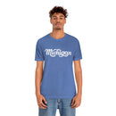Michigan T-Shirt - Hand Lettered Unisex Michigan Shirt-15