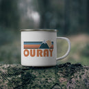 Ouray, Colorado Camp Mug - Retro Mountain Enamel Campfire Ouray Mug-1