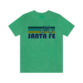Santa Fe T-Shirt - Retro Mountain Bike Adult Unisex Santa Fe, New Mexico T Shirt