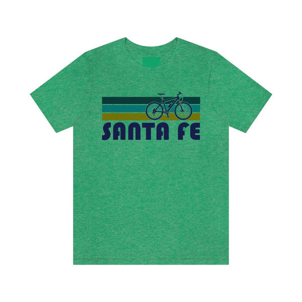Santa Fe T-Shirt - Retro Mountain Bike Adult Unisex Santa Fe, New Mexico T Shirt