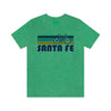 Santa Fe T-Shirt - Retro Mountain Bike Adult Unisex Santa Fe, New Mexico T Shirt