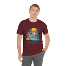 Vermont T-Shirt - Mountain Illustration Unisex Vermont Shirt-45
