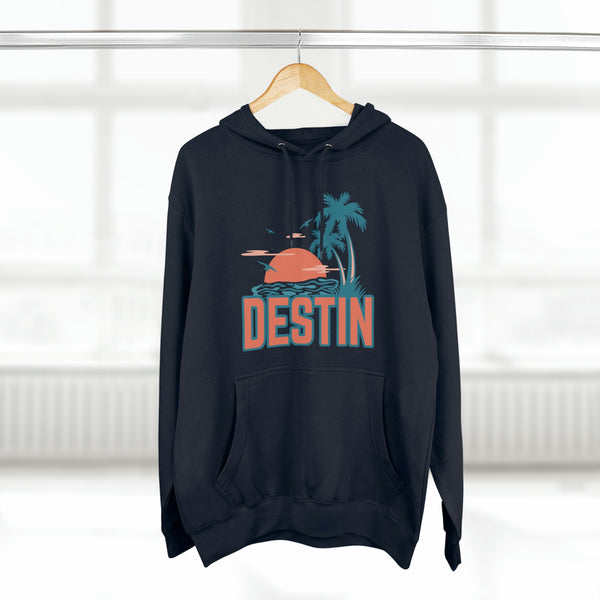 Premium Destin, Florida Hoodie Hoodie - Palm Tree Unisex Sweatshirt