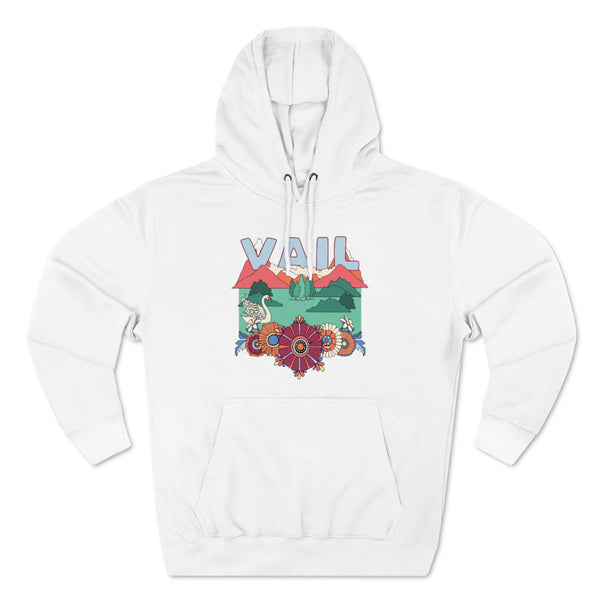 Premium  Vail, Colorado Hoodie - Boho Unisex Sweatshirt