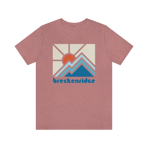 Breckenridge Shirt, Colorado Retro T-Shirt, Colorful Colorado tee, Breckenridge Mountain Shirt