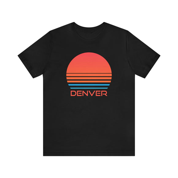 Denver, Colorado T-Shirt - Retro 80s Unisex Denver Shirt