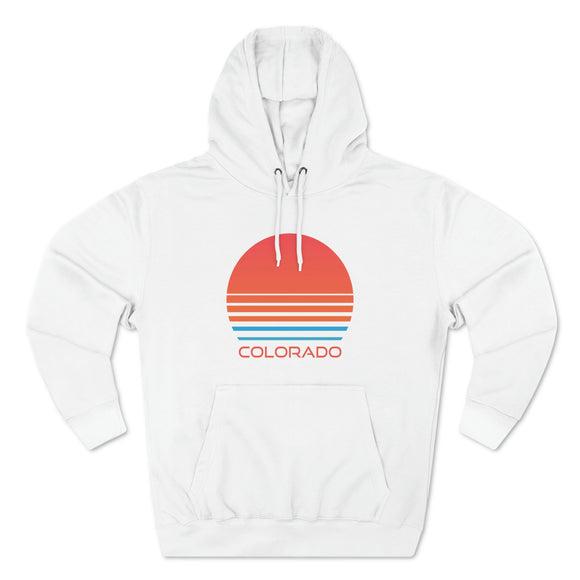 Premium Colorado Hoodie - Retro 80s Unisex Sweatshirt
