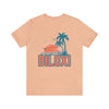 Biloxi, Mississippi T-Shirt - Retro Palm Tree & Beach Unisex Biloxi Shirt