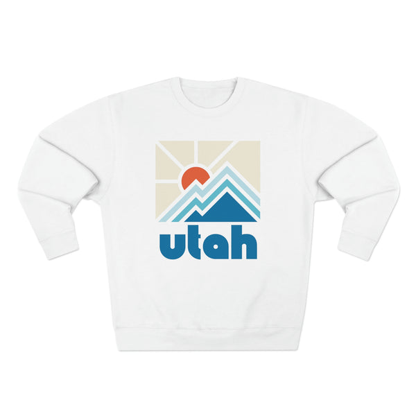 Premium Utah Crewneck Sweatshirt - Retro Unisex Sweatshirt