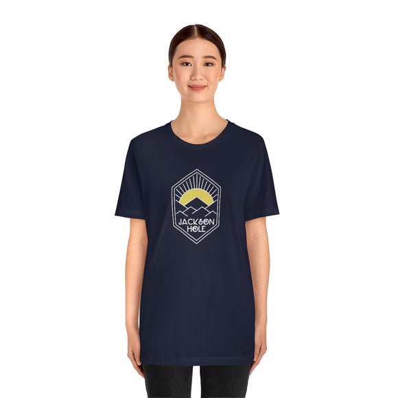 Jackson Hole, Wyoming T-Shirt - Sun Unisex Jackson Hole Shirt