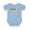 Chattanooga Baby Bodysuit - Retro Sun Chattanooga, Tennessee Baby Bodysuit