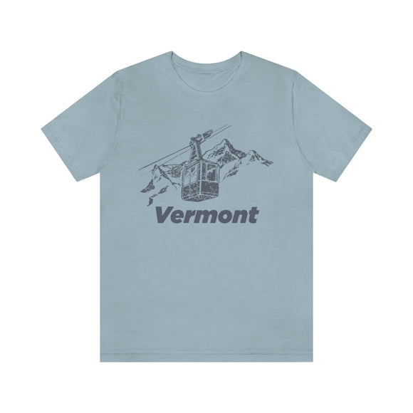Vermont T-Shirt - Retro Unisex Vermont T Shirt