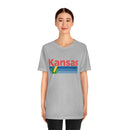 Kansas T-Shirt - Retro Corn Unisex Kansas Shirt-16