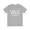 Vail, Colorado Shirt - Paint Text Unisex Vail T-Shirt-12