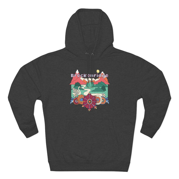 Premium Breckenridge, Colorado Hoodie - Boho Unisex Sweatshirt