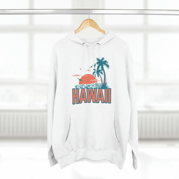 Premium Hawaii Hoodie - Palm Tree Unisex Sweatshirt