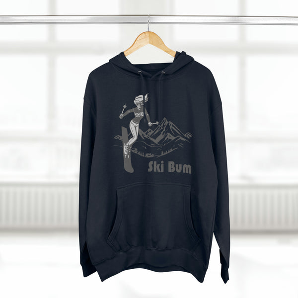 Premium Ski Bum Hoodie - Retro Unisex Sweatshirt