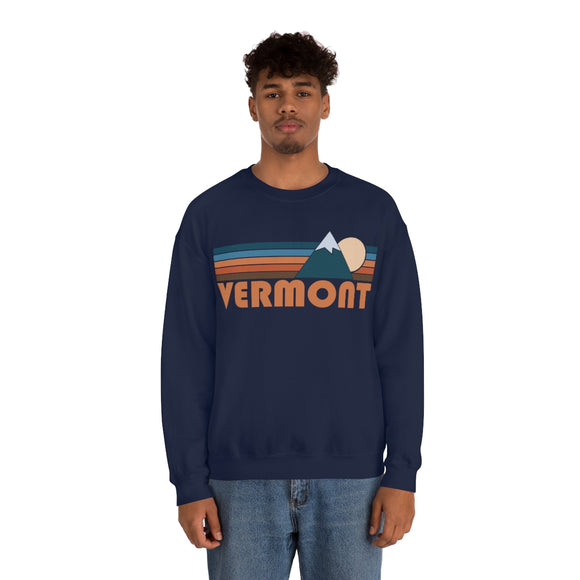 Vermont Sweatshirt - Retro Mountain Unisex