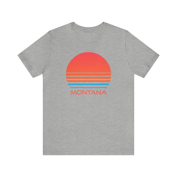 Buy athletic-heather Montana T-Shirt - Retro 80s Unisex Montana Shirt
