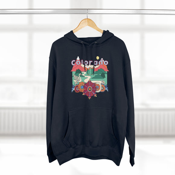 Premium Colorado Hoodie - Boho Unisex Sweatshirt