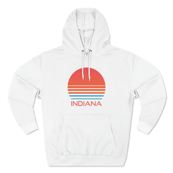 Premium Indiana Hoodie - Retro 80s Unisex Sweatshirt