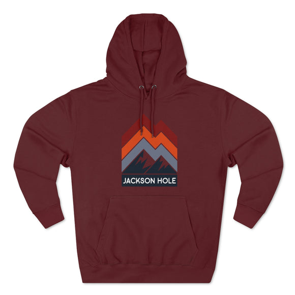 Premium Jackson Hole, Wyoming Hoodie - Retro Unisex Sweatshirt