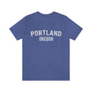 Portland, Oregon Shirt - Paint Text Unisex Portland T-Shirt-1