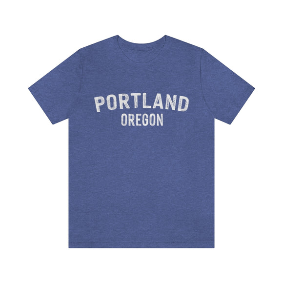 Portland, Oregon Shirt - Paint Text Unisex Portland T-Shirt