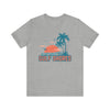 Gulf Shores, Alabama T-Shirt - Retro Palm Tree & Beach Unisex Gulf Shores Shirt