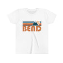 Bend Youth T-Shirt - Retro Mountain Oregon Kid's TShirt-2