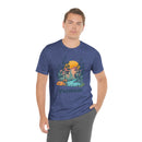 Vermont T-Shirt - Mountain Illustration Unisex Vermont Shirt-37