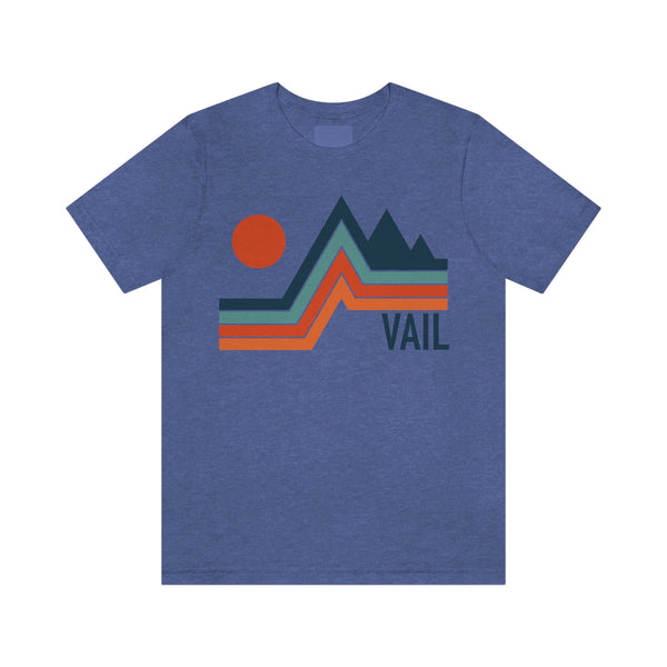 Vail, Colorado T-Shirt - Retro Mountain Unisex Vail Shirt