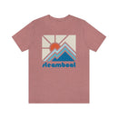 Steamboat Shirt, Colorado Retro T-Shirt, Colorful Colorado tee, Steamboat Mountain Shirt-7
