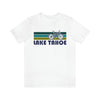 Lake Tahoe T-Shirt - Retro Mountain Bike Adult Unisex Lake Tahoe, Idaho T Shirt