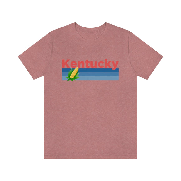 Kentucky T-Shirt - Retro Corn Unisex Kentucky Shirt