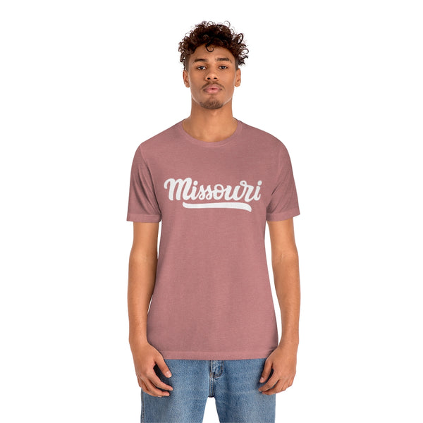 Missouri T-Shirt - Hand Lettered Unisex Missouri Shirt