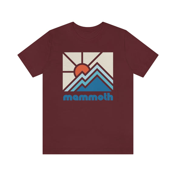 Mammoth Shirt, California Retro T-Shirt, Colorful California tee, Mammoth Mountain Shirt