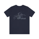 Utah T-Shirt - Retro Unisex Utah T Shirt-16