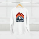 Premium Oregon Sweatshirt - Retro Unisex Premium Crewneck Oregon Sweatshirt-4