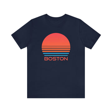 Boston, Massachusetts T-Shirt - Retro 80s Unisex Boston Shirt