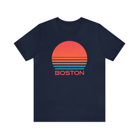 Boston, Massachusetts T-Shirt - Retro 80s Unisex Boston Shirt