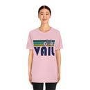 Vail T-Shirt - Retro Mountain Bike Adult Unisex Vail, Colorado T Shirt-56