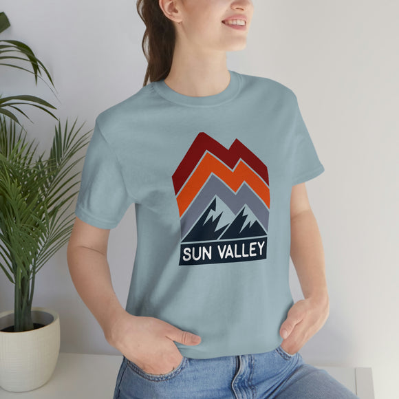 Sun Valley, Idaho T-Shirt - Retro Mountain Unisex Sun Valley Shirt