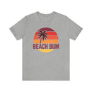 Beach Bum T-Shirt - Retro Palm Tree Unisex Beach Bum Shirt-1